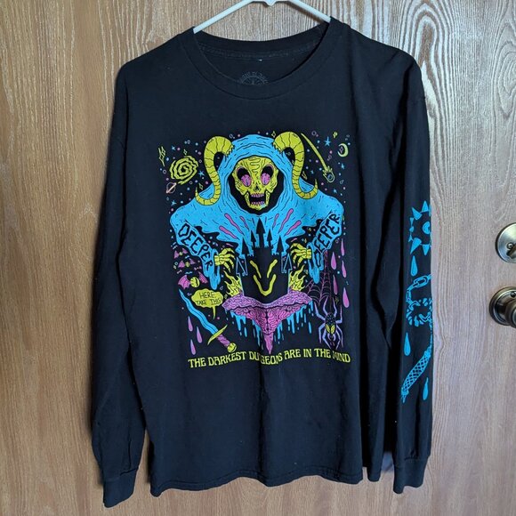 Wizard of Barge Lich Graphic Long Sleeve, M - Picture 1 of 5